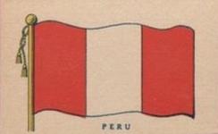 1938 Wilbur-Suchard Flags (R51-2) #NNO Peru Front