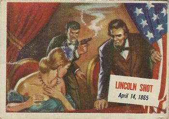 1954 Topps Scoop (R714-19) #6 Lincoln Shot Front