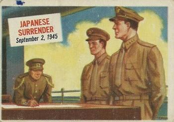 1954 Topps Scoop (R714-19) #58 Japanese Surrender Front