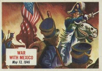 1954 Topps Scoop (R714-19) #78 War with Mexico Front