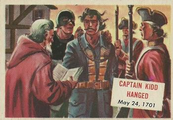 1954 Topps Scoop (R714-19) #97 Captain Kidd Hanged Front