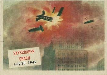 1954 Topps Scoop (R714-19) #108 Skyscraper Crash Front