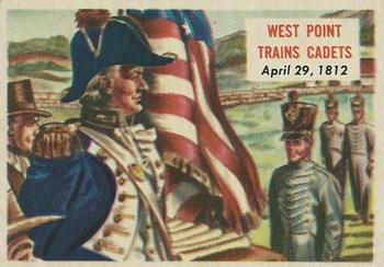 1954 Topps Scoop (R714-19) #121 West Point Trains Cadets Front