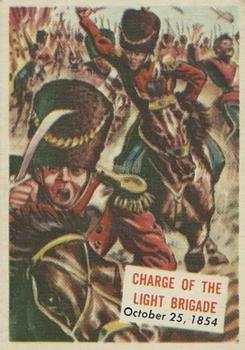 1954 Topps Scoop (R714-19) #155 Charge of the Light Brigade Front