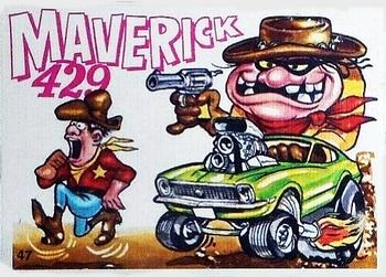 1970 Donruss Odder Odd Rods Stickers #47 Maverick 429 Front