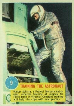 1963 Topps Astronaut Popsicle #9 Training the Astronaut Front