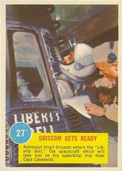 1963 Topps Astronaut Popsicle #27 Grissom Gets Ready Front