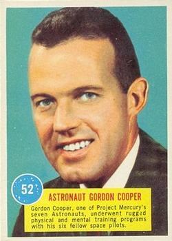 1963 Topps Astronaut Popsicle #52 Gordon Cooper Front