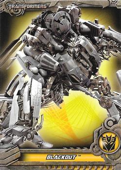 2013 Breygent Transformers Optimum #30 Blackout Front