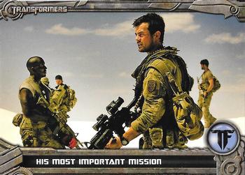 2013 Breygent Transformers Optimum #34 His Most Important Mission Front