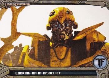 2013 Breygent Transformers Optimum #49 Looking On in Disbelief Front