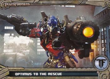 2013 Breygent Transformers Optimum #52 Optimus to the Rescue Front