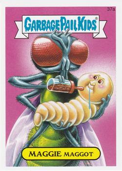 2015 Topps Garbage Pail Kids 2015 Series 1 #37a Maggie Maggot Front