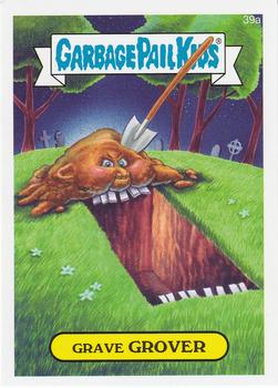 2015 Topps Garbage Pail Kids 2015 Series 1 #39a Grave Grover Front