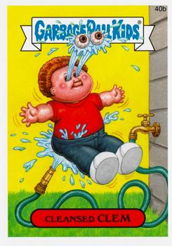 2015 Topps Garbage Pail Kids 2015 Series 1 #40b Cleansed Clem Front
