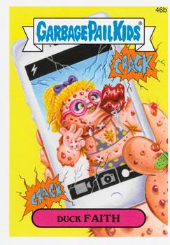 2015 Topps Garbage Pail Kids 2015 Series 1 #46b Duck Faith Front