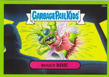 2015 Topps Garbage Pail Kids 2015 Series 1 - Green #38a Buggy Brie Front