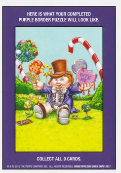 2015 Topps Garbage Pail Kids 2015 Series 1 - Gold #42b Candy Andy Back