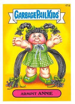 2015 Topps Garbage Pail Kids 2015 Series 1 - Character Back #41a Armpit Annie Front