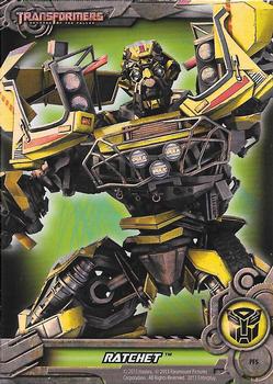 2013 Breygent Transformers Optimum - Holographic Foil Puzzle #PF5 Ratchet Front