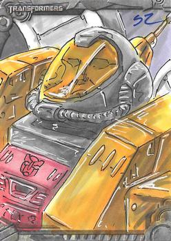 2013 Breygent Transformers Optimum - Sketch #NNO Scott Zambelli Front