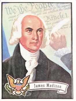1972 Topps U.S. Presidents #4 James Madison Front