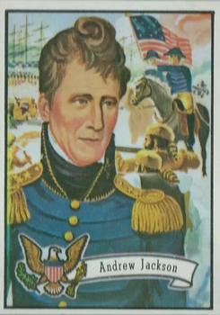 1972 Topps U.S. Presidents #7 Andrew Jackson Front
