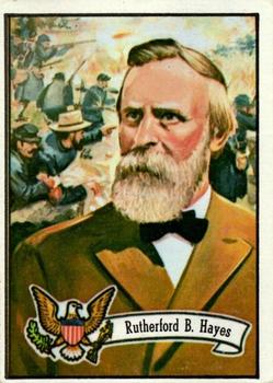 1972 Topps U.S. Presidents #19 Rutherford B. Hayes Front