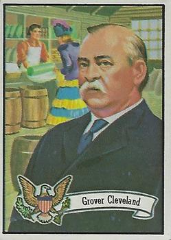 1972 Topps U.S. Presidents #22 Grover Cleveland Front