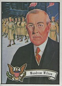 1972 Topps U.S. Presidents #27 Woodrow Wilson Front
