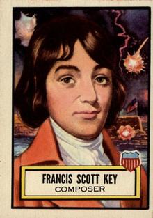 1952 Topps Look 'n See (R714-16) #12 Francis Scott Key Front