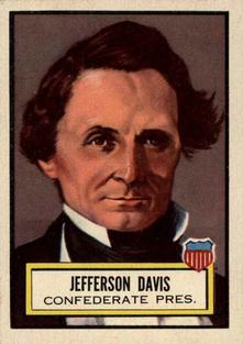 1952 Topps Look 'n See (R714-16) #14 Jefferson Davis Front