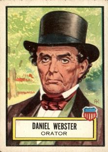 1952 Topps Look 'n See (R714-16) #22 Daniel Webster Front