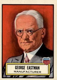 1952 Topps Look 'n See (R714-16) #25 George Eastman Front