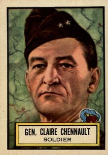 1952 Topps Look 'n See (R714-16) #36 Gen. Claire Chennault Front