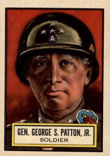 1952 Topps Look 'n See (R714-16) #39 Gen. George S. Patton, Jr. Front