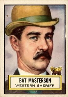 1952 Topps Look 'n See (R714-16) #62 Bat Masterson Front