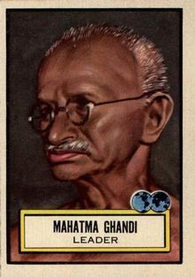 1952 Topps Look 'n See (R714-16) #65 Mahatma Gandhi Front
