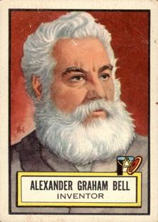 1952 Topps Look 'n See (R714-16) #74 Alexander Graham Bell Front