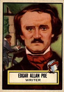 1952 Topps Look 'n See (R714-16) #79 Edgar Allan Poe Front