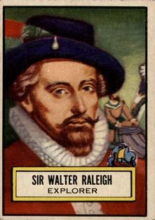 1952 Topps Look 'n See (R714-16) #81 Sir Walter Raleigh Front