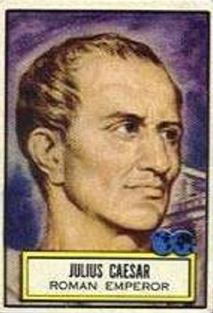 1952 Topps Look 'n See (R714-16) #84 Julius Caesar Front