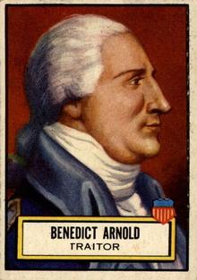 1952 Topps Look 'n See (R714-16) #90 Benedict Arnold Front
