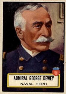 1952 Topps Look 'n See (R714-16) #93 Admiral George Dewey Front