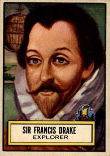 1952 Topps Look 'n See (R714-16) #94 Sir Francis Drake Front