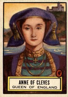1952 Topps Look 'n See (R714-16) #102 Anne of Cleves Front