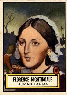 1952 Topps Look 'n See (R714-16) #111 Florence Nightingale Front