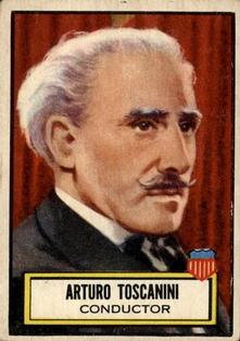 1952 Topps Look 'n See (R714-16) #117 Arturo Toscanini Front