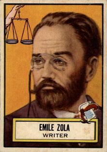 1952 Topps Look 'n See (R714-16) #121 Emile Zola Front