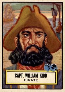 1952 Topps Look 'n See (R714-16) #122 Capt. William Kidd Front